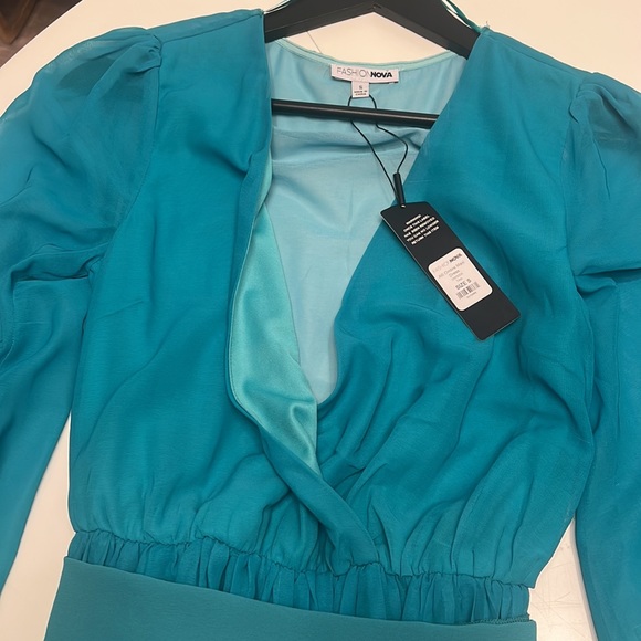 Fashion Nova ombré maxi gown size S - Picture 4 of 5